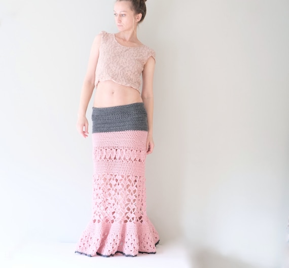 Maxi Skirt PATTERN / Crochet Long Skirt Pattern / Crochet Pattern PDF - Instant Download / Detailed Instructions In English Crochet Skirt