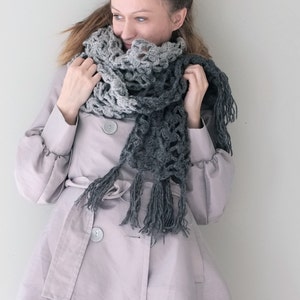 PATTERN Extra Long Scarf / Crochet PATTERN / Pattern PDF Instant Download / Detailed Instructions In English image 3