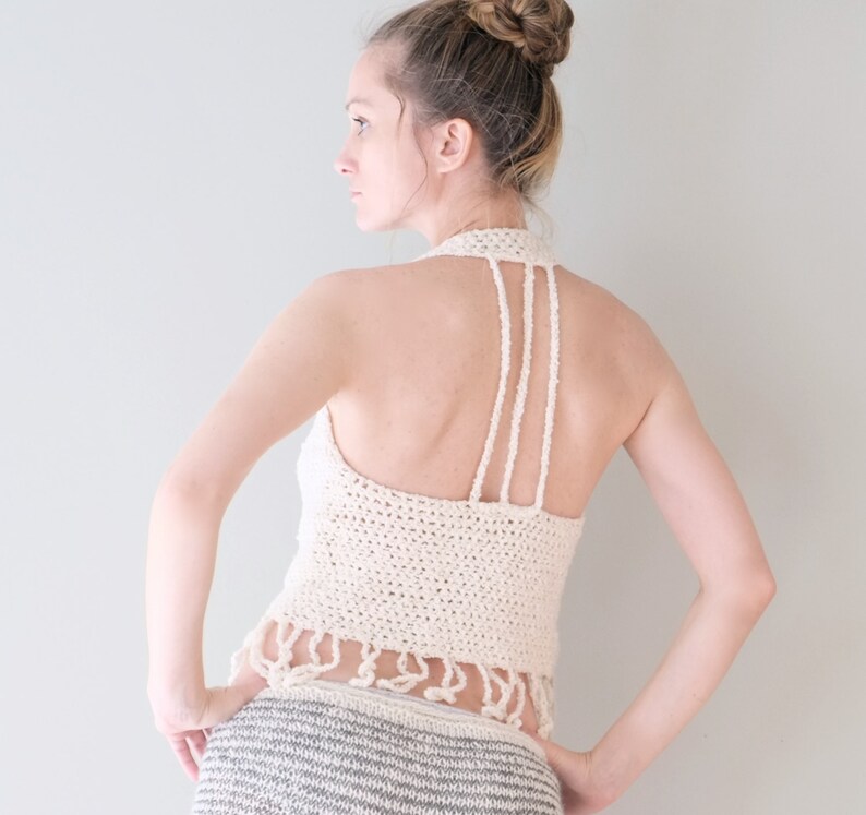 Tank Camisole PATTERN / Crochet Sexy Top Beach Blouse Pattern Only