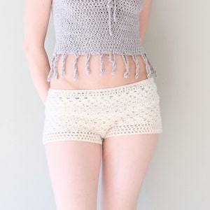 PATTERN Beach Bikini Shorts Pantie /  Pattern PDF - Instant Download / Detailed Instructions In English For Crochet Shorts