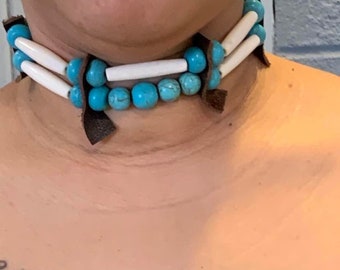 Native American style choker