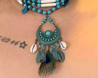 Native American style choker