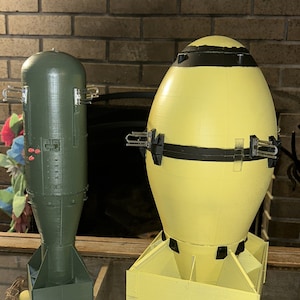 CUSTOM Fat Man and Little Boy 3D printed Oppenheimer