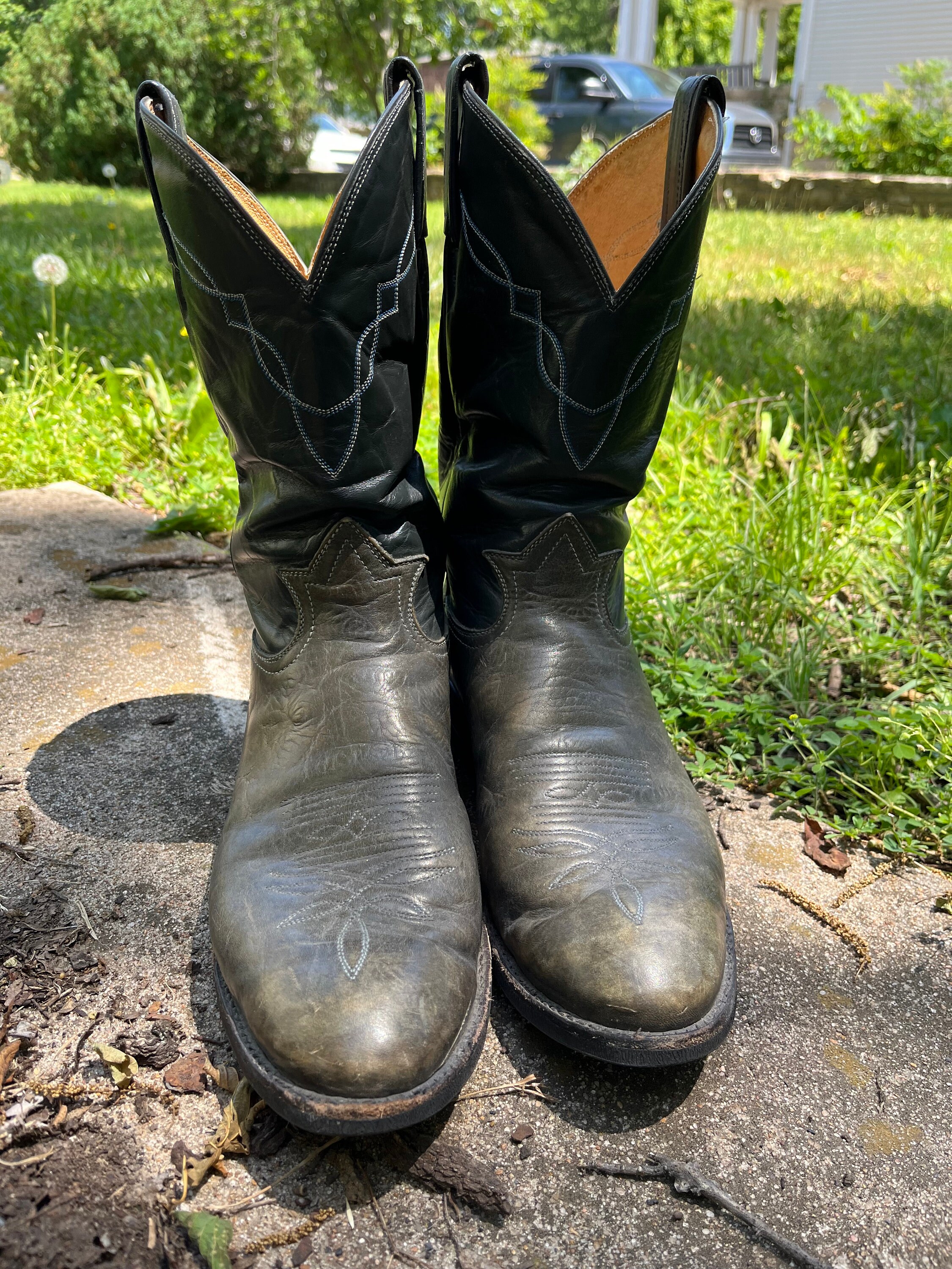 靴 1970s Tony Lama Western Boot Size 11 il_1080xN.6052886905_77az.jpg