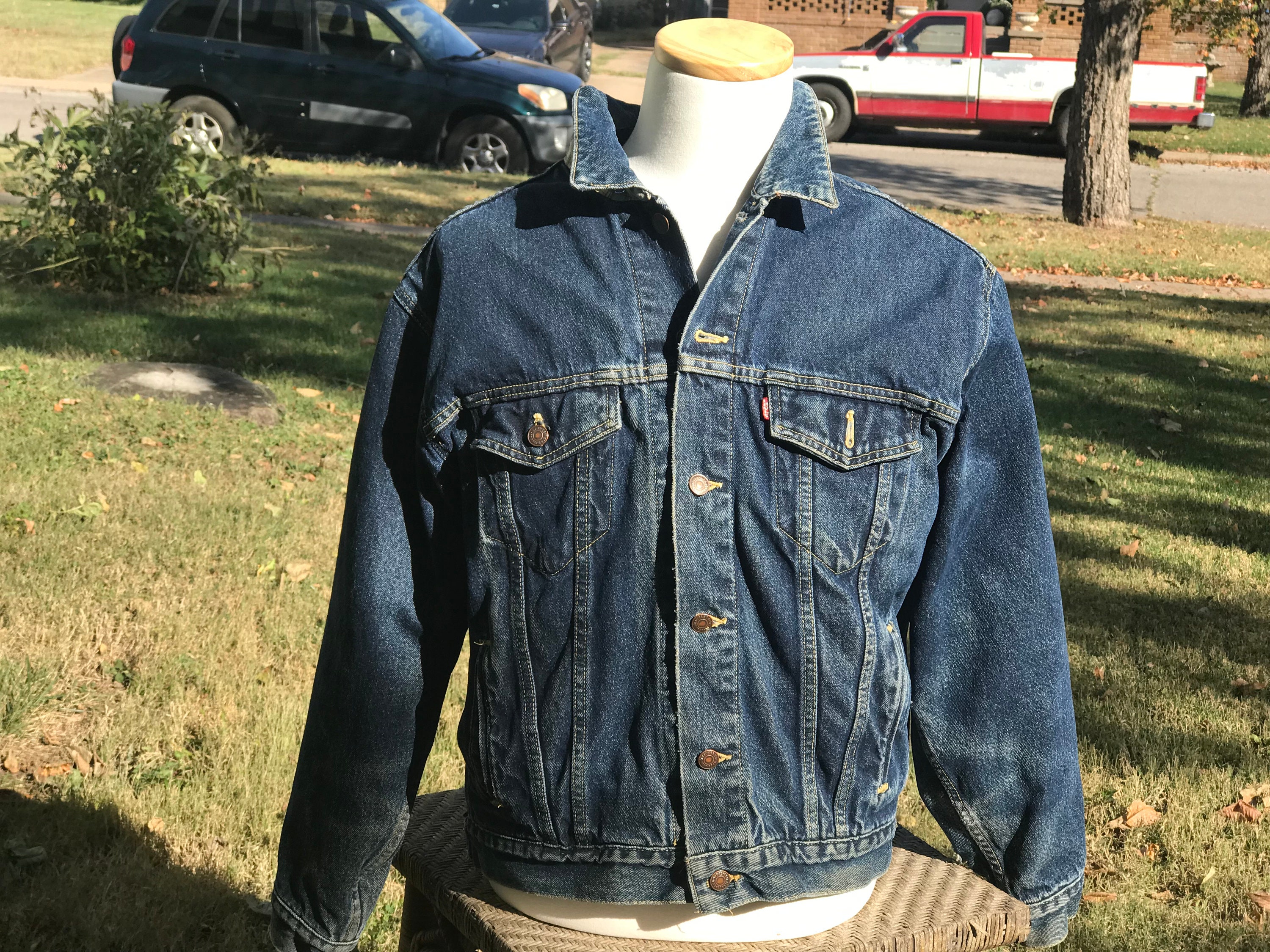 激安通販 【珍品!早い者勝ち】levis red tab ラムレザーブルゾンジャケット レザージャケット bibliopacientes.es