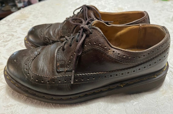 dr Martens Wingtips/brogues/brown 