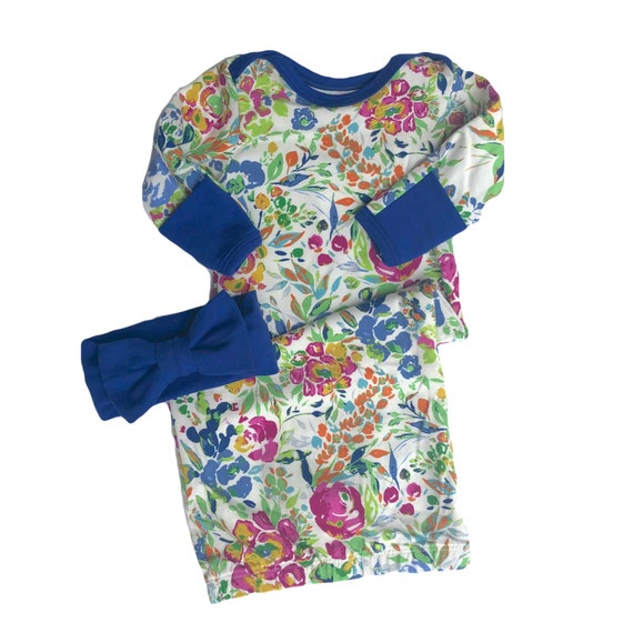 floral baby gowns