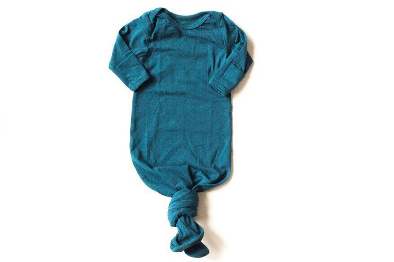 teal newborn outfit