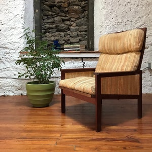 Mid century modern lounge chair Danish modern arm chair N. Eilersen lounge chair scandinavian lounge chair