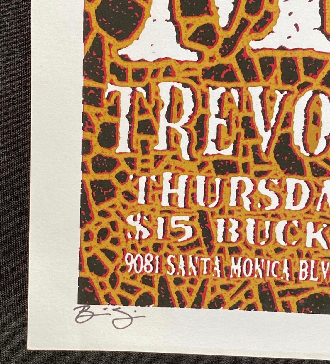 Vintage the Melvins Silkscreen Concert Poster, Artist Signed - Etsy