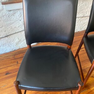 Mid century modern chair danish modern chairs a pair mid century modern side chair image 5