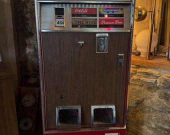 Vintage Coca Cola machine antique coke dispenser vintage Americana