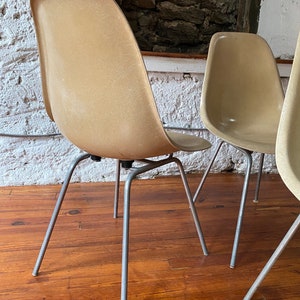 Mid century dining chair Eames shell chair mid century dining set image 6