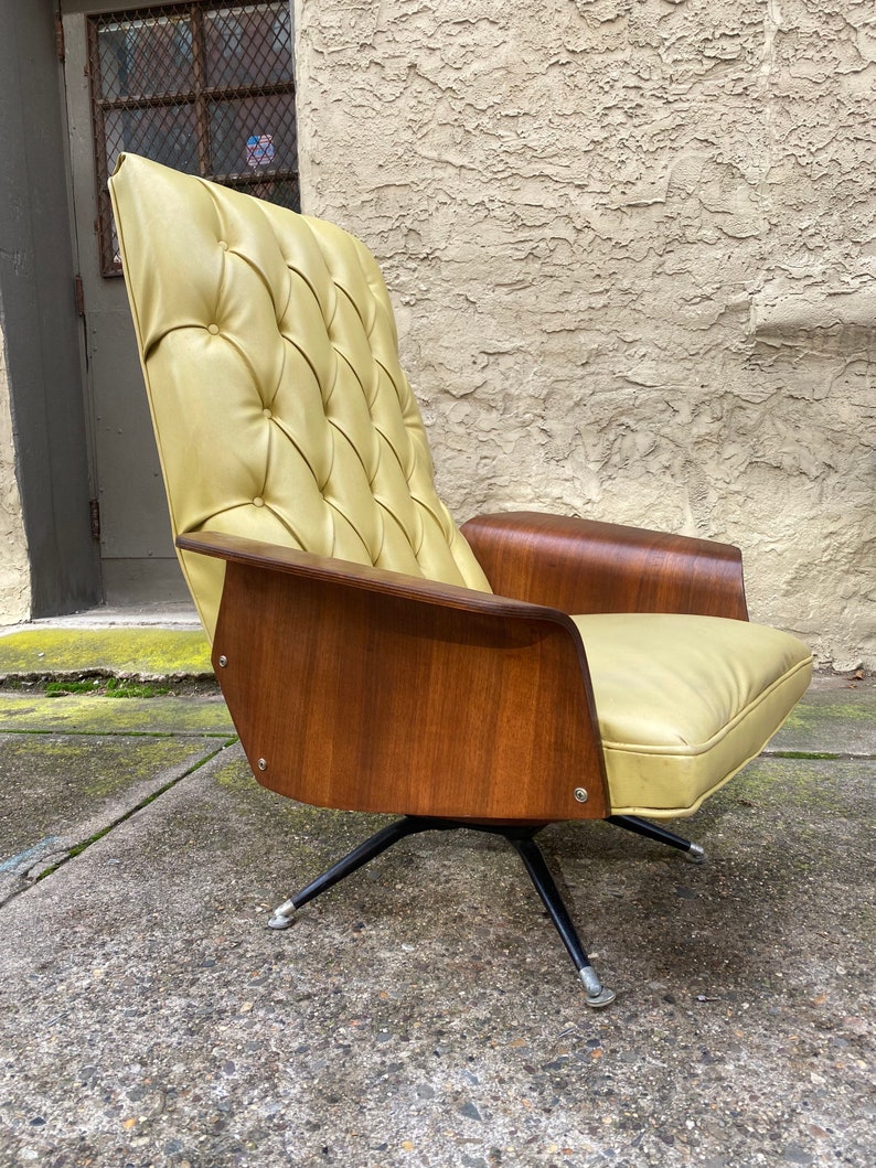 Mid century lounge chair plycraft lounge chair mid century accent chair image 3