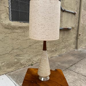 Mid century modern lamp mid century table lamp modern accent lamp