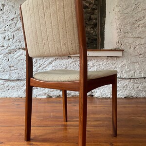 Mid century dining chair Danish modern side chair mid century rosewood dining chairs image 5