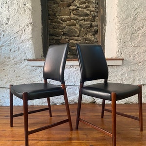 Mid century modern chair danish modern chairs a pair mid century modern side chair image 2