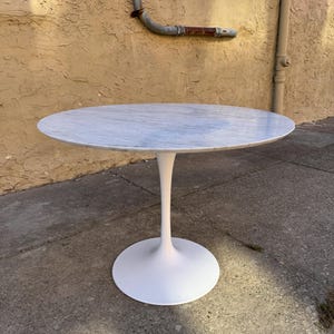 mid century dining set Burke tulip table and chair mid century modern dining set