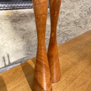 Mid century candlestick holder Danish modern candle holder