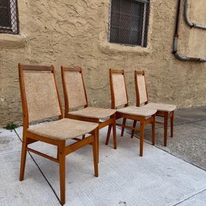 Mid century dining chair Danish modern dining chair mid century modern dining set