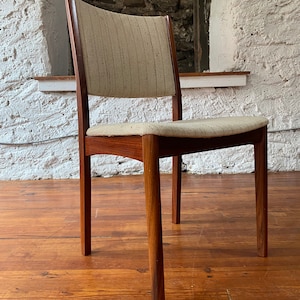 Mid century dining chair Danish modern side chair mid century rosewood dining chairs image 9
