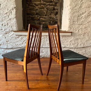 Mid century dining chair Danish modern dining chair G plan dining set image 4