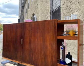 Mid century modern bar cabinet mid century  rosewood roomdivider mid century bar cabinet