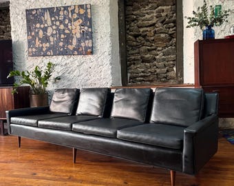 Milo Baughman Mid Century Modern Sofa for Thayer Coggin – Danish Design