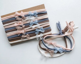 CONJUNTO DE LAZOS DE BAILARINA - fotografía de recién nacidos