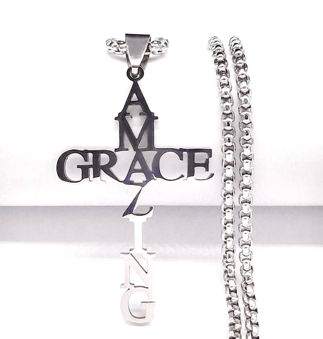 Grace 2024 cross necklace