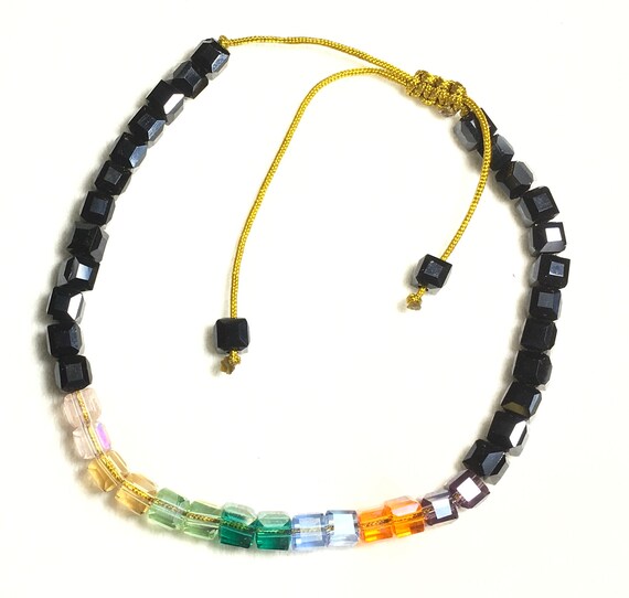 Yoga Bracelet Multi Color Wrap Silver Beads Chakra Yoga Shacra Colors Bangle Cuff Brown Leather Boho Hippie Bracelets for Women Men Girls