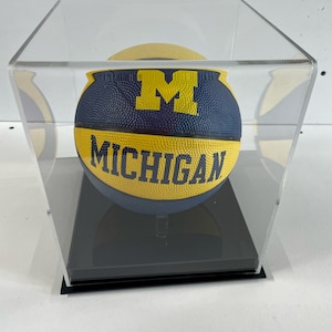 MINI basketball case with solid acrylic base with pegs