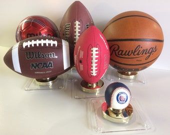 Sports ball acrylic holder