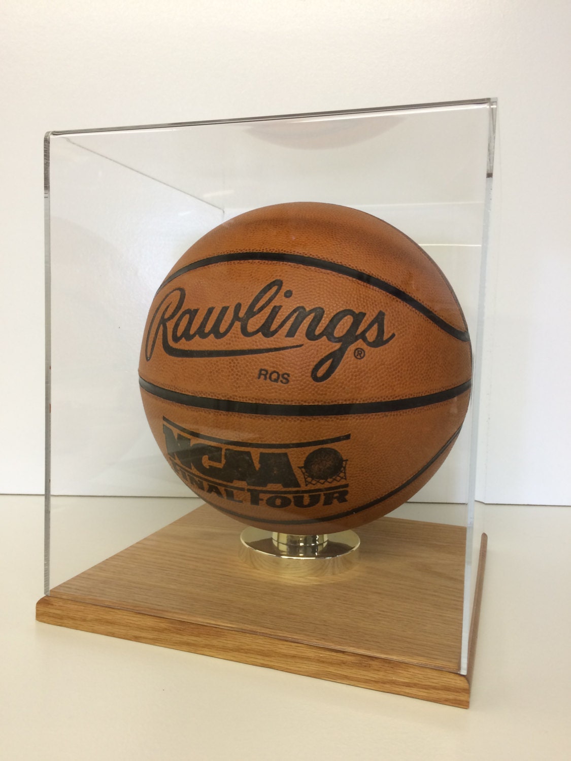 Basketball Display Case Full Size 85 UV Filtering Acrylic Etsy