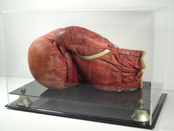 Boxing Glove Display Case Full Size Memorabilia 85% UV Filtering