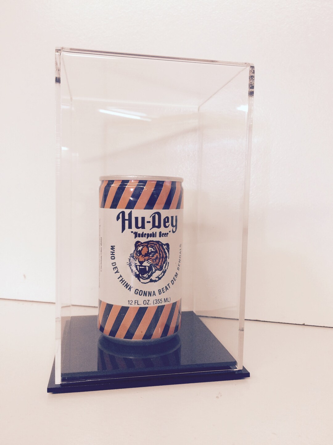Can Display Case With Solid Base - Etsy