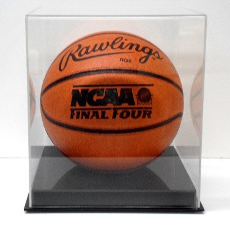 Basketball display case full size 85 UV filtering acrylic Etsy
