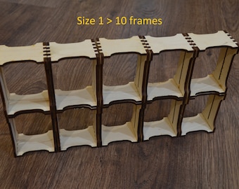 Section Frames for Cell Honey Wood Honeycomb Frames for Beekeepers Made from Wood Ready To Put In Beehive frame