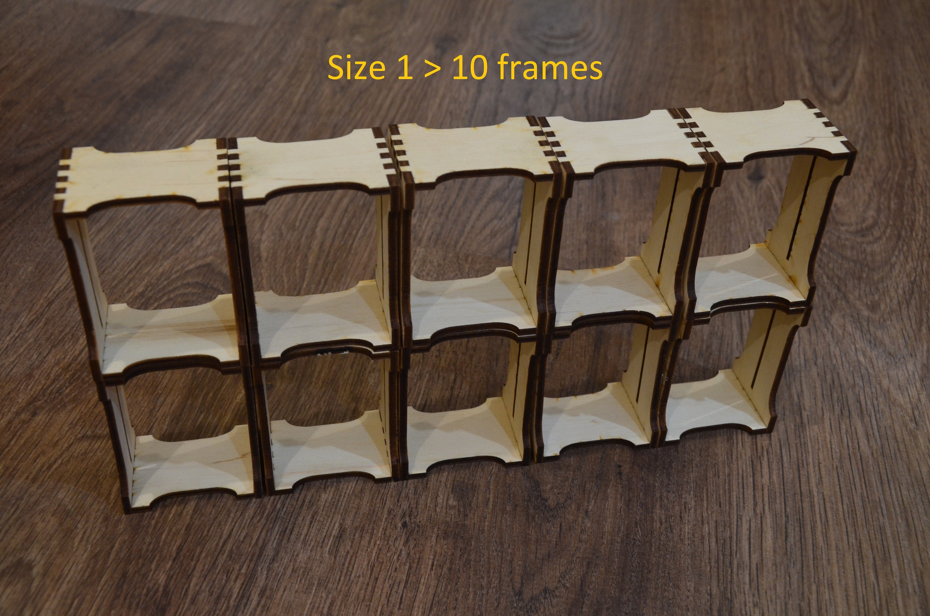 Section Frames for Cell Honey Wood Frames for Beekeepers Made From Wood Ready to Put