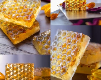 Honey Soap with Amber!