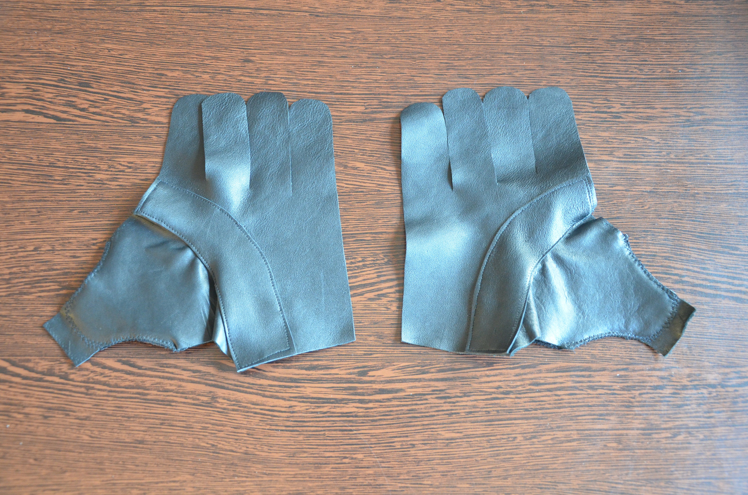 Replacement Hockey Glove Palms Fits 15,14,13 From High Quality Calf