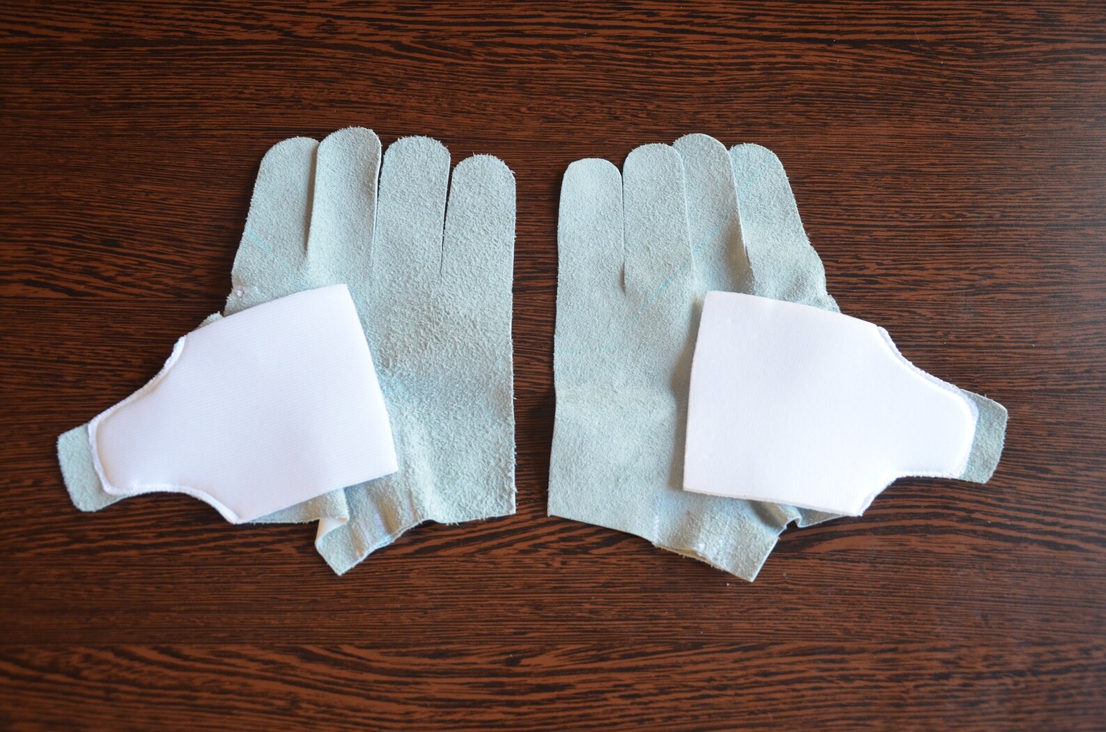 Replacement Hockey Glove Palms Fits 15,14,13 From High Quality Calf