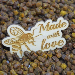 Organic 100% Bee Bread Naturally Fermented Pollen Bienenbrot Gift wrapped for you