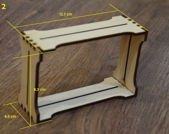 Section Frames for Cell Honey Wood Honeycomb Frames for Beekeepers Made from Wood Ready To Put In Beehive frame Size 2