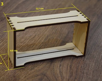 Profilrahmen für Cell Honey Wood Bienenwabenrahmen für Imker aus Holz Fertig zum Einsetzen in Bienenstockrahmen Größe 3