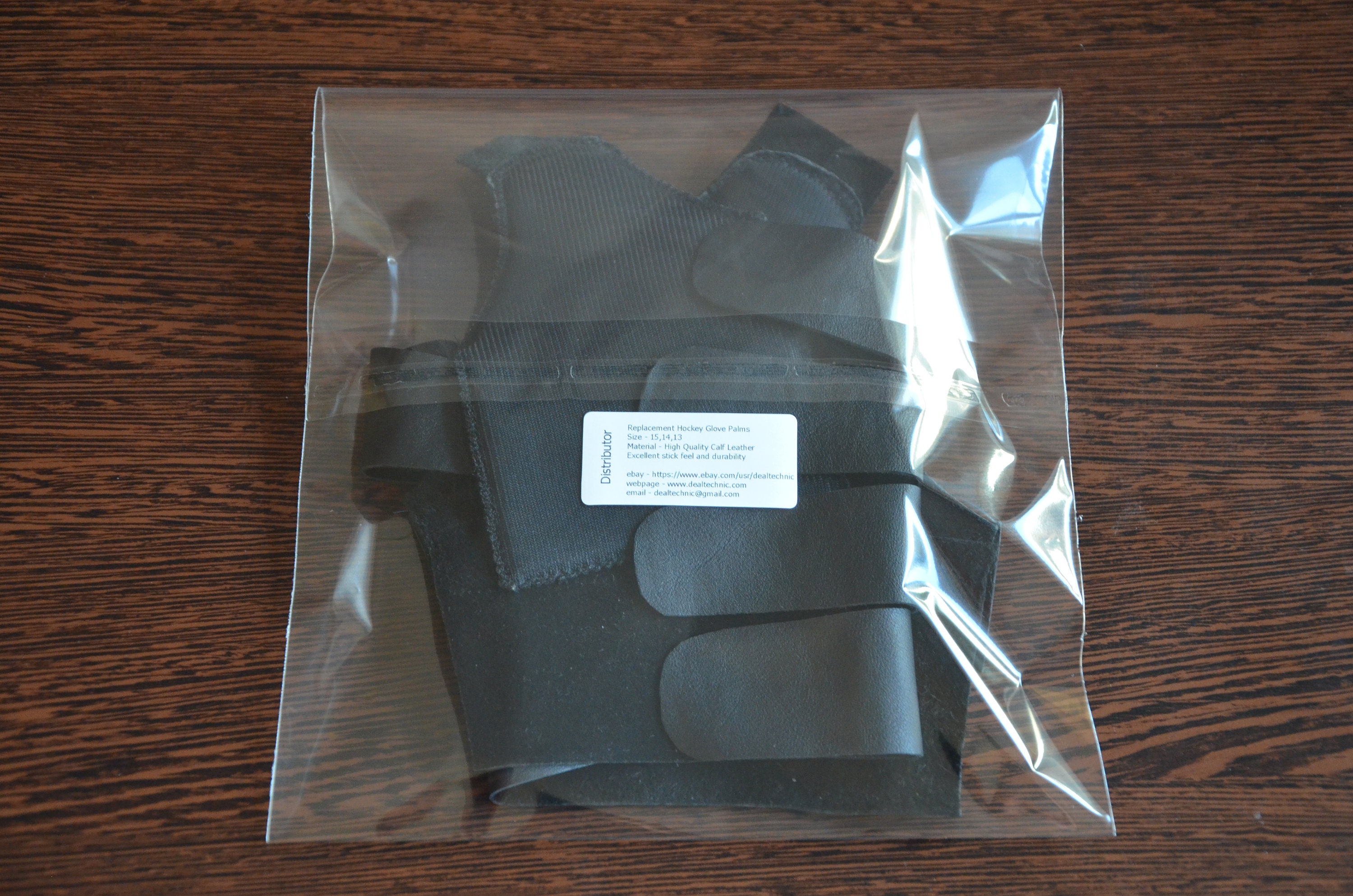 Replacement Hockey Glove Palms Fits 15,14,13 From High Quality Calf