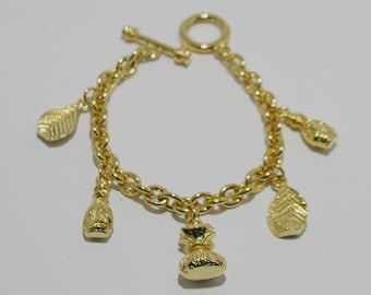 Kenzo Paris - Beautiful Vintage Flowers Bracelet - Etsy
