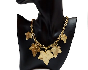 Collana a catena vintage Kenzo, gioielli Parigi, collana di design vintage, regalo per lei, gioielli unici, collana rara