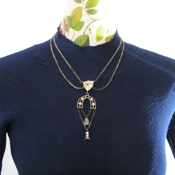 GIVENCHY - Gorgeous vintage Givenchy necklace / Gi