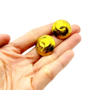 Vintage Chanel earrings, gift for her, statement earrings
